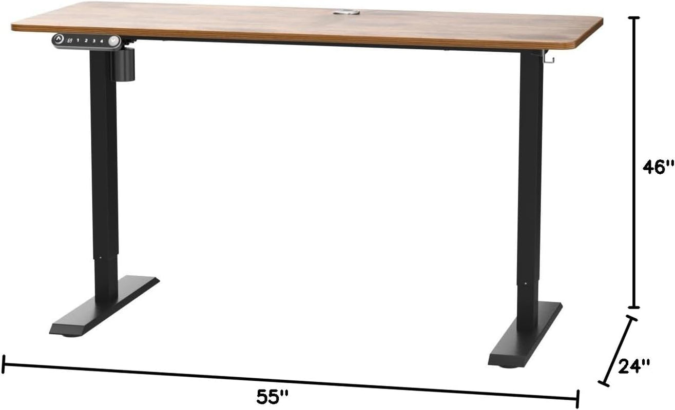 55" Electric Standing Desk - Adjustable Height